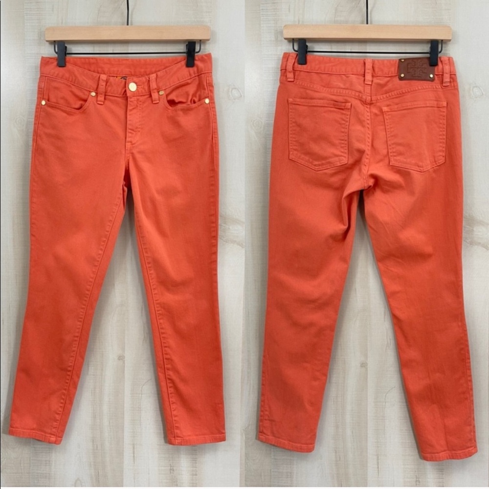 Tory Burch 🧡 Skinny Jeans Crop Size 27